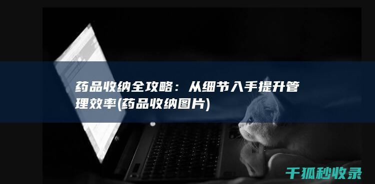药品收纳全攻略：从细节入手提升管理效率 (药品收纳图片)
