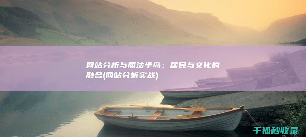 网站分析与魔法半岛：居民与文化的融合 (网站分析实战)