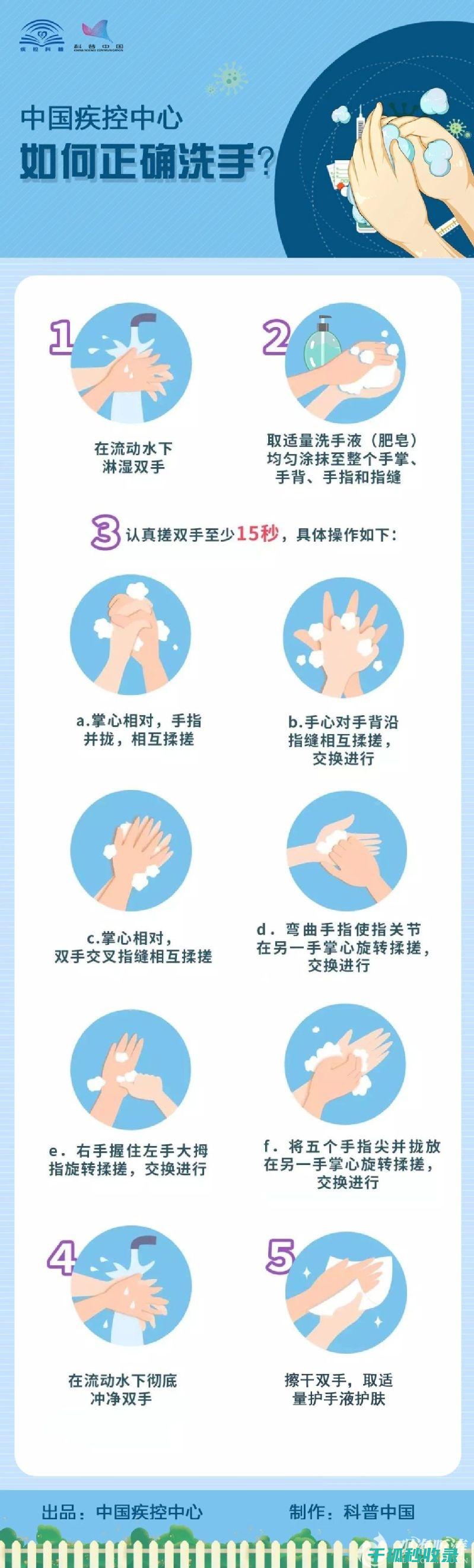 正确洗手